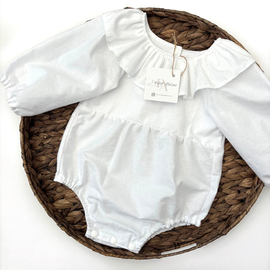 White ‘Gigi’ romper