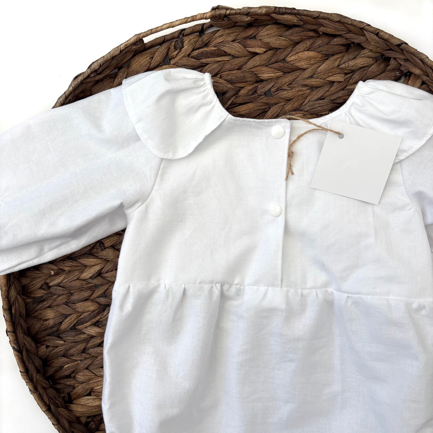 White ‘Gigi’ romper