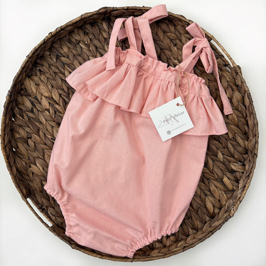 Pink ‘Dottie’ romper
